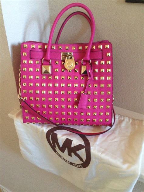 michael kors hamilton bag ebay uk|Michael Kors Hamilton studded tote.